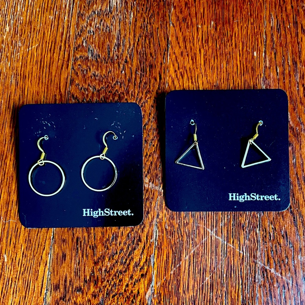 Geometric earrings